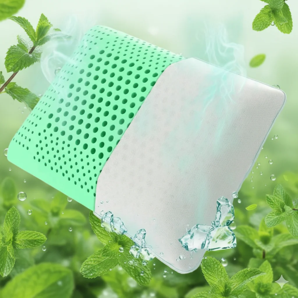 Oreiller Médical Aroma Therapy Menthe – Image 2